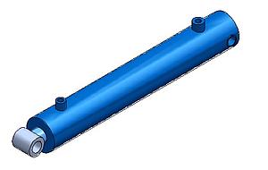 AL-CS003 AP-003 CILINDRO ACCIONAMIENTO PUERTA TRASERA PISO MÓVIL ALITE LP ESTANCO