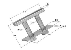 ECHARTE 2110 ANILLA TENSORA DE BANDA AT-1 CINCADA