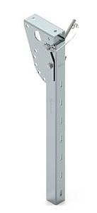 DPL2 - ADAICO 1702068 SOPORTE VERTICAL ANTIEMPOTRAMIENTO (SALVA CICLISTAS) ACERO CINCADO C/PASADOR 700 mm