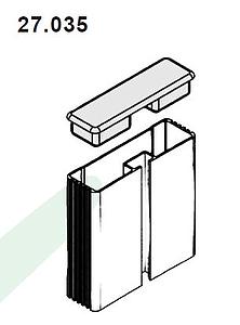  FRANCO ATR8827035 TAPÓN RECTO PERFIL AL SALVACICLISTAS 
