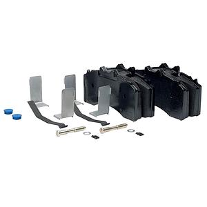 09.801.07.96.0 BPW KIT JUEGO 4 PASTILLAS DISCO LLANTA 22,5" PINZA TSB 4309