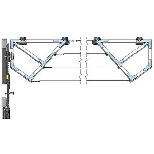 KIT CONJUNTO CABLES-TENSORES-POLEAS TMA LADO DERECHO (+ ELEMENTOS MONTAJE)